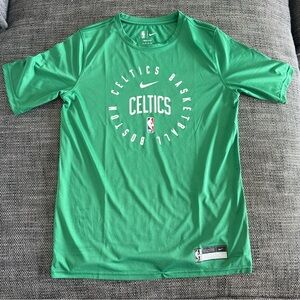 Boys Nike Dri-Fit Boston Celtics Green Basketball Tee